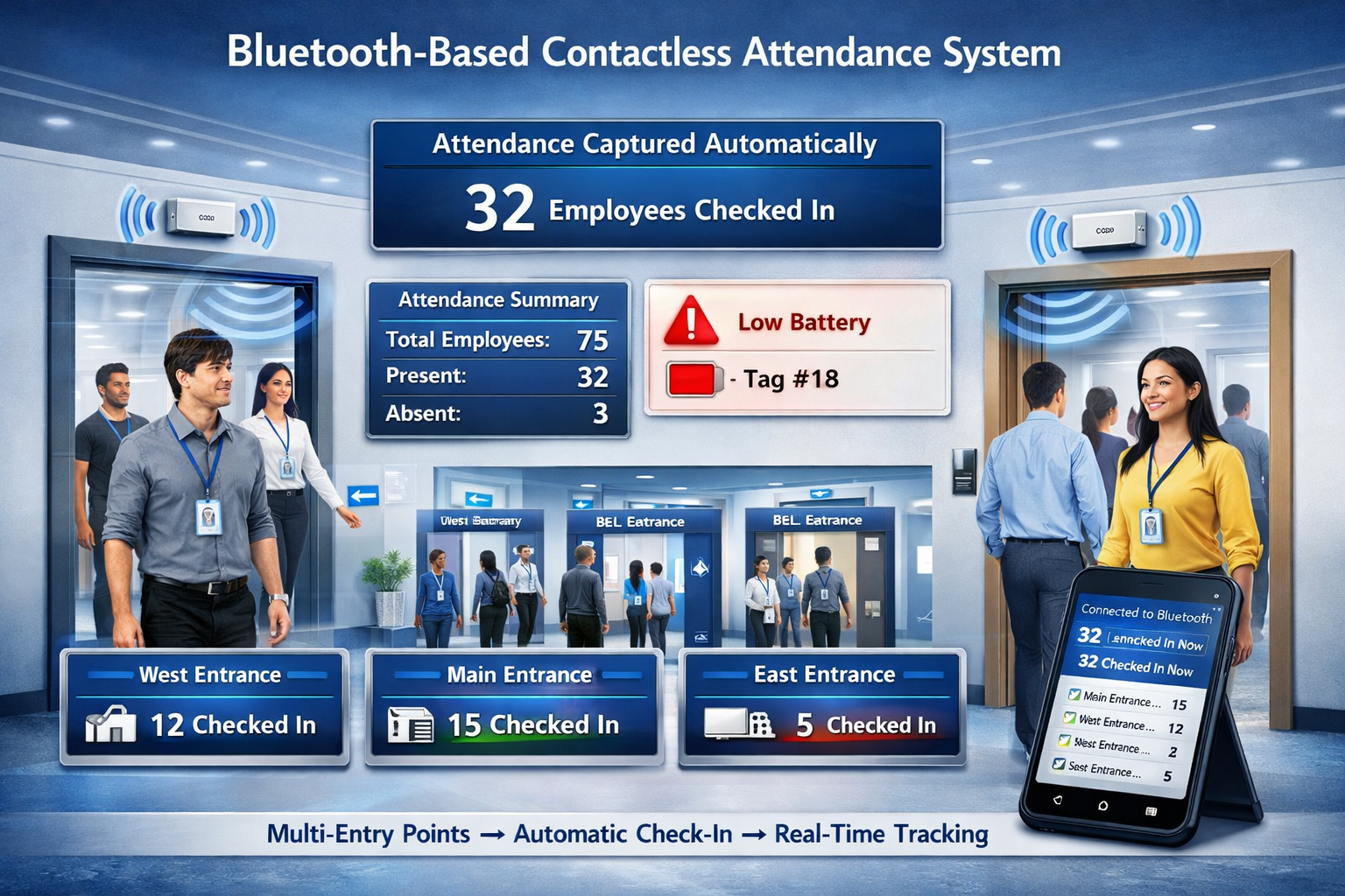IoT-Based Contactless Attendance Systems